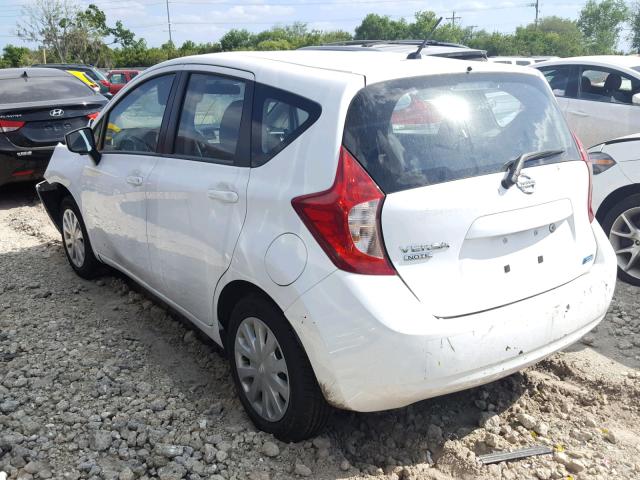 3N1CE2CP6GL380013 - 2016 NISSAN VERSA NOTE WHITE photo 3