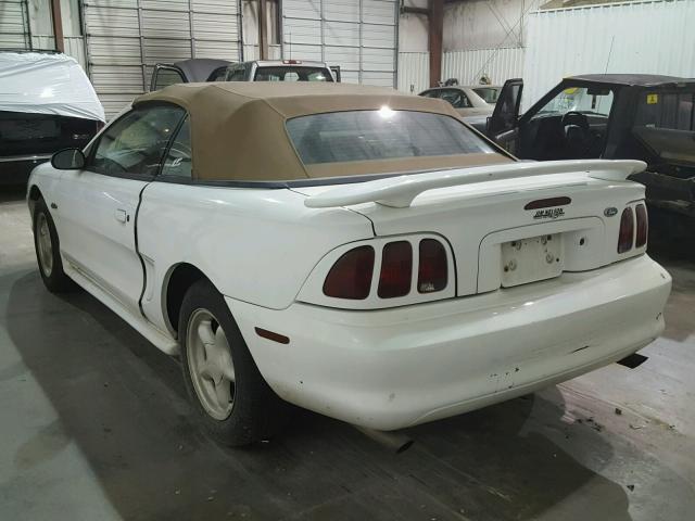 1FAFP45X2WF114757 - 1998 FORD MUSTANG GT WHITE photo 3