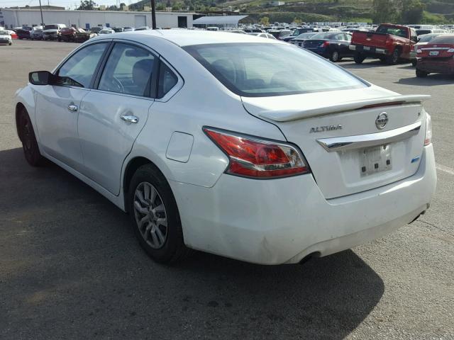 1N4AL3AP0EN352262 - 2014 NISSAN ALTIMA 2.5 WHITE photo 3