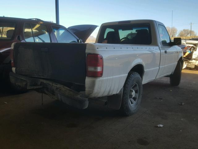 1FTYR10U87PA84460 - 2007 FORD RANGER WHITE photo 4