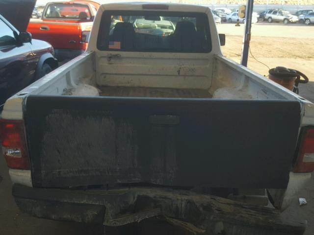 1FTYR10U87PA84460 - 2007 FORD RANGER WHITE photo 6