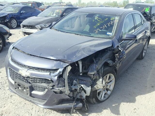 1G11C5SL2FF167510 - 2015 CHEVROLET MALIBU 1LT 蓝色 照片 2