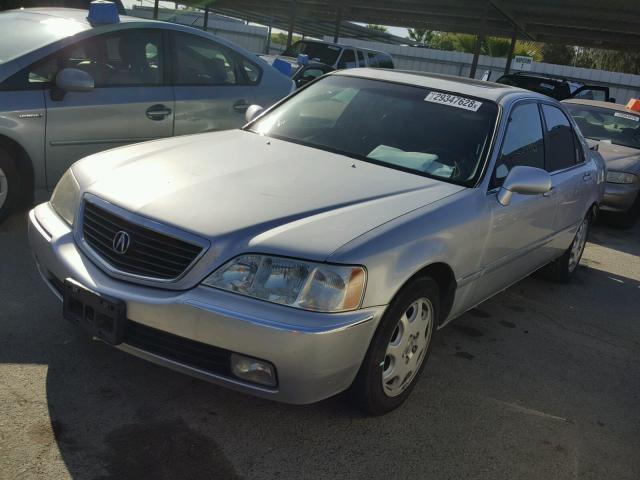 JH4KA9650YC012039 - 2000 ACURA 3.5RL SILVER photo 2