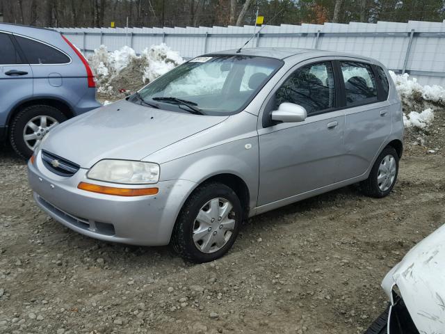 KL1TD66696B669307 - 2006 CHEVROLET AVEO BASE Boz foto 2