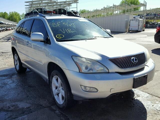 2T2HK31U37C009092 - 2007 LEXUS RX 350 SILVER photo 1