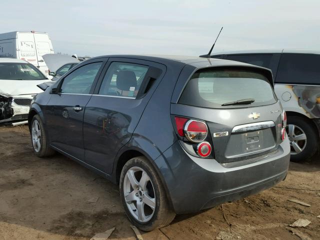 1G1JE6SB3C4213697 - 2012 CHEVROLET SONIC LTZ GRAY photo 3