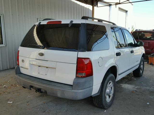 1FMZU62K44UB76119 - 2004 FORD EXPLORER X WHITE photo 4