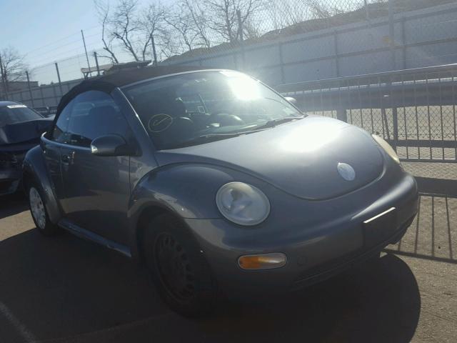 3VWBM31Y04M343524 - 2004 VOLKSWAGEN NEW BEETLE 灰色 照片 1
