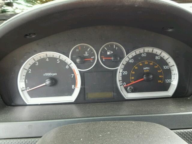 KL1TD5DE6AB109189 - 2010 CHEVROLET AVEO LS BLACK photo 8