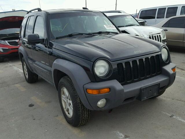 1J4GL48K53W616064 - 2003 JEEP LIBERTY SP BLACK photo 1