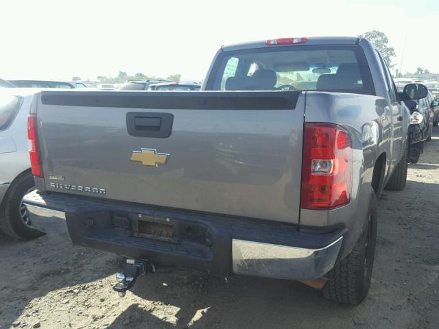 1GCEK19038Z117667 - 2008 CHEVROLET SILVERADO SILVER photo 4