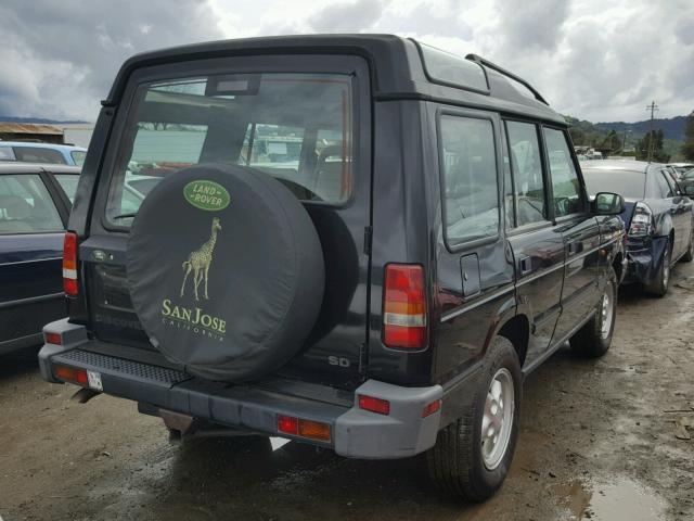 SALJN124XTA173186 - 1996 LAND ROVER DISCOVERY BLACK photo 4