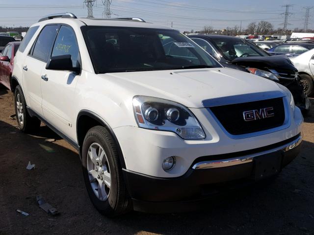 1GKEV13D69J169754 - 2009 GMC ACADIA SLE WHITE photo 1