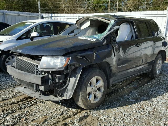 1C4NJCBA5ED777820 - 2014 JEEP COMPASS SP BLACK photo 2