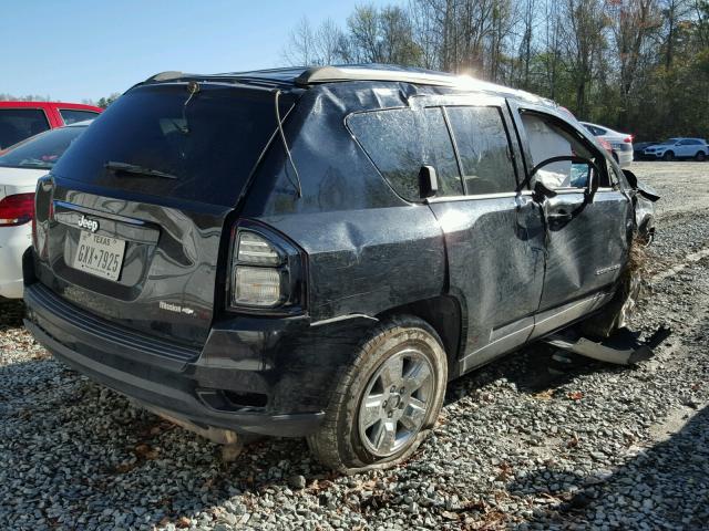 1C4NJCBA5ED777820 - 2014 JEEP COMPASS SP BLACK photo 4