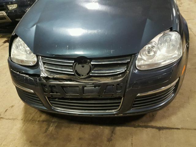 3VWPF71K66M695643 - 2006 VOLKSWAGEN JETTA VALU BLUE photo 9