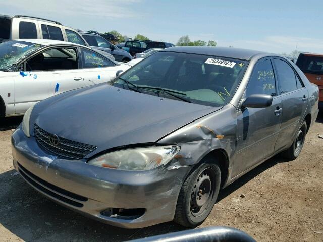 4T1BE32K54U823527 - 2004 TOYOTA CAMRY GRAY photo 2