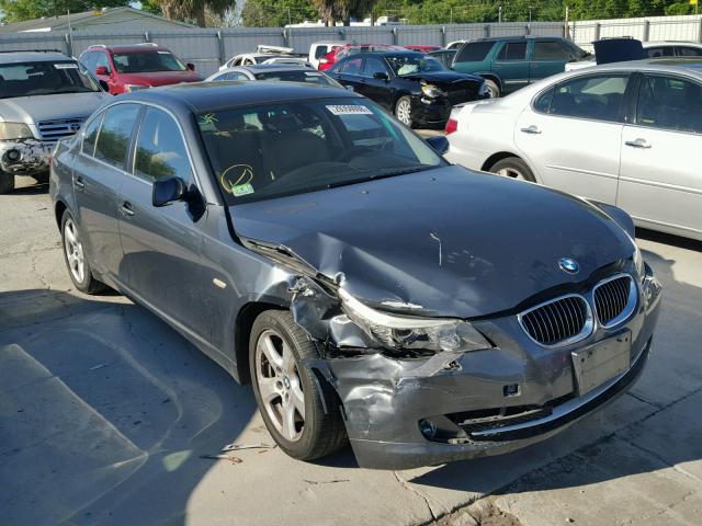 WBANV93548CZ65499 - 2008 BMW 535 XI GRAY photo 1