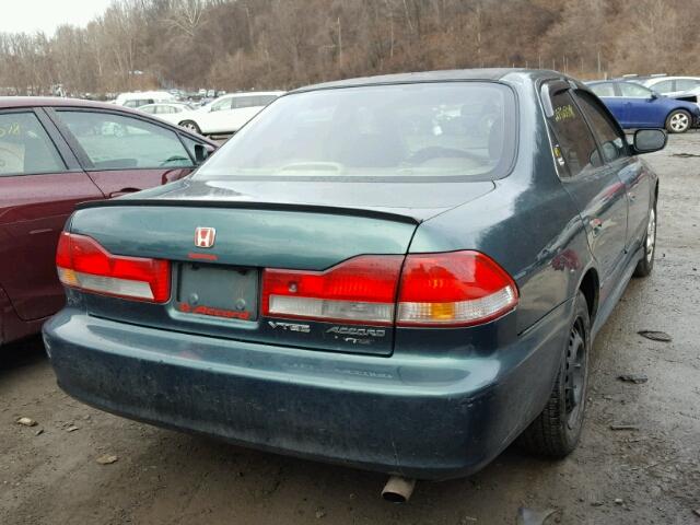 1HGCG668X2A014110 - 2002 HONDA ACCORD EX GREEN photo 4