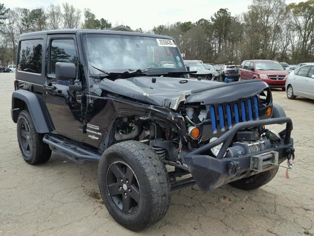 1C4AJWAG3DL600855 - 2013 JEEP WRANGLER S BLACK photo 1