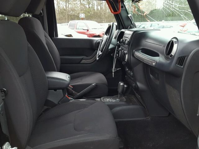 1C4AJWAG3DL600855 - 2013 JEEP WRANGLER S BLACK photo 5