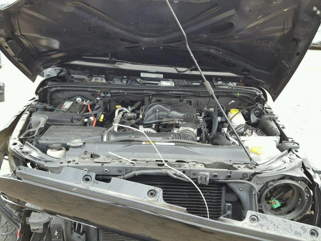 1C4AJWAG3DL600855 - 2013 JEEP WRANGLER S BLACK photo 7