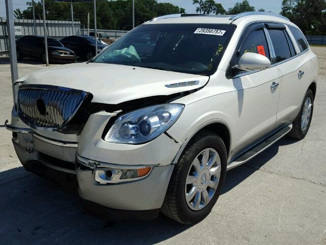 5GAKRCED0BJ141225 - 2011 BUICK ENCLAVE CX BEIGE photo 2