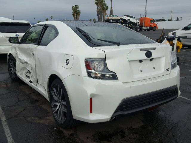 JTKJF5C78GJ019661 - 2016 TOYOTA SCION TC 白色 照片 3