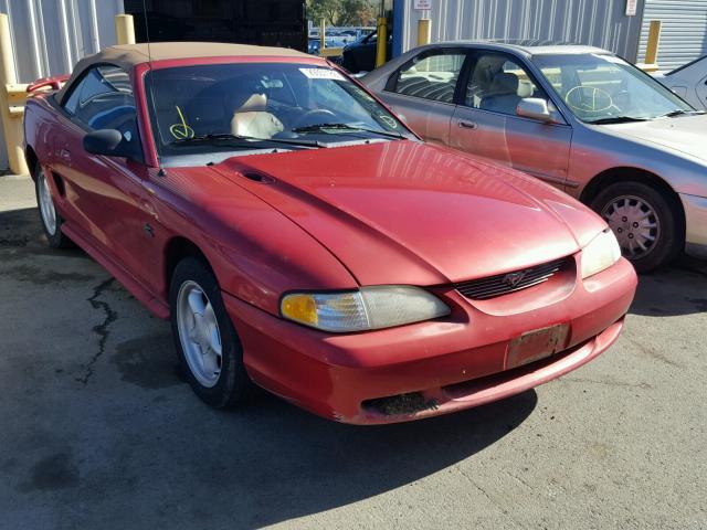 1FALP45T2SF153763 - 1995 FORD MUSTANG GT RED photo 1