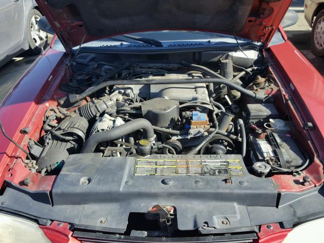 1FALP45T2SF153763 - 1995 FORD MUSTANG GT RED photo 7