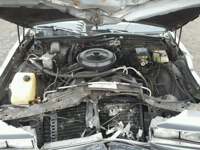 1G1BN69HXGY166228 - 1986 CHEVROLET CAPRICE CL 灰色 照片 7