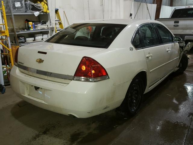 2G1WS581769378192 - 2006 CHEVROLET IMPALA POL WHITE photo 4