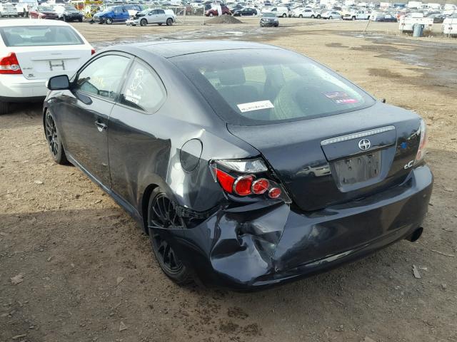JTKDE167X80256437 - 2008 TOYOTA SCION TC 黑色 照片 3