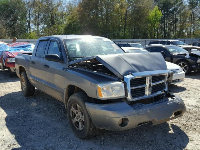 1D7HE48K56S679526 - 2006 DODGE DAKOTA QUA GRAY photo 1