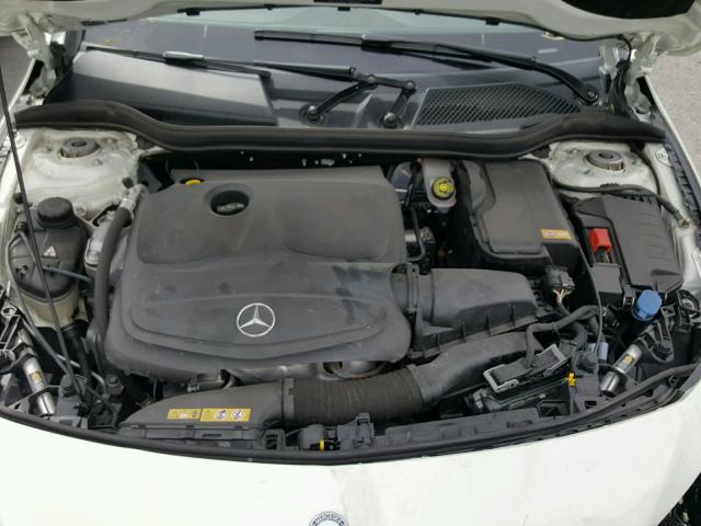 WDDSJ4EB0FN178094 - 2015 MERCEDES-BENZ CLA 250 WHITE photo 7