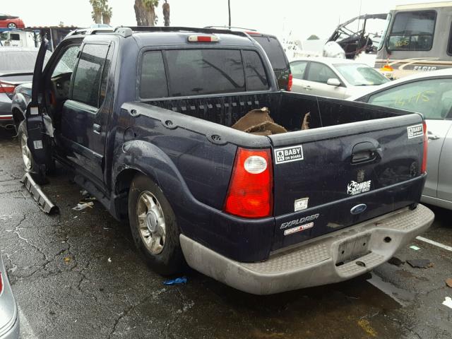 1FMZU77E01UA32359 - 2001 FORD EXPLORER S BLUE photo 3