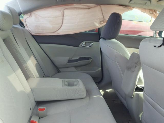 19XFB2F87CE381466 - 2012 HONDA CIVIC EX Gümüş foto 6