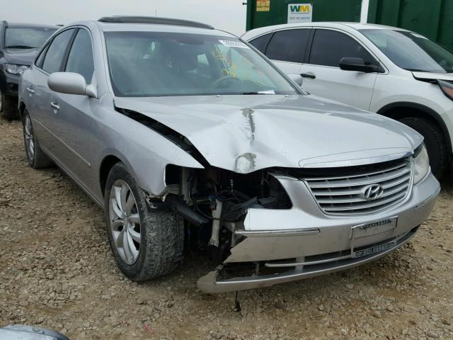 KMHFC46F06A111604 - 2006 HYUNDAI AZERA SE SILVER photo 1