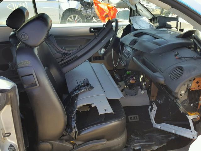 3VWCK21Y03M302572 - 2003 VOLKSWAGEN NEW BEETLE ვერცხლისფერი ფოტო 5