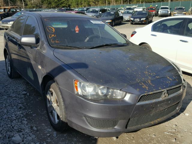 JA3AU26U98U035430 - 2008 MITSUBISHI LANCER ES GRAY photo 1