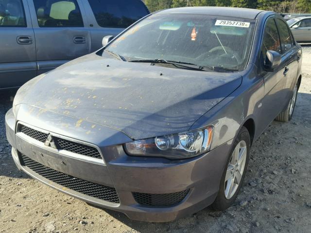 JA3AU26U98U035430 - 2008 MITSUBISHI LANCER ES GRAY photo 2