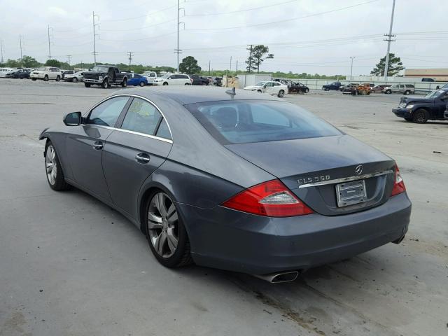 WDDDJ7CB8AA162383 - 2010 MERCEDES-BENZ CLS 550 GRAY photo 3