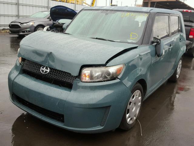 JTLKE50E991067193 - 2009 TOYOTA SCION XB მწვანე ფოტო 2