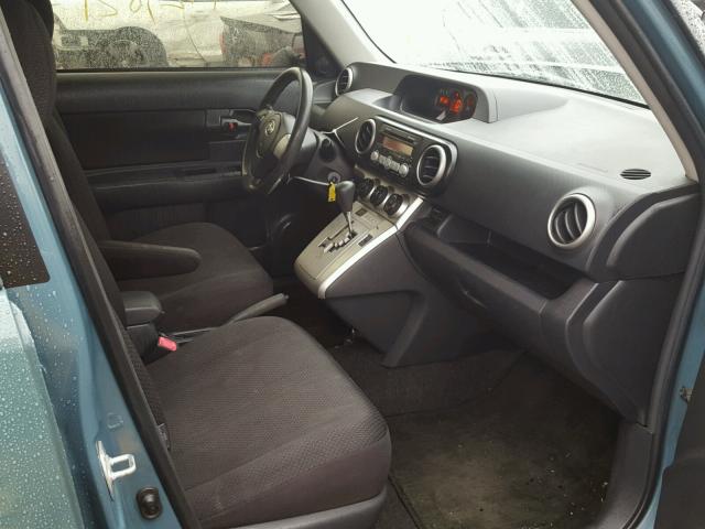 JTLKE50E991067193 - 2009 TOYOTA SCION XB მწვანე ფოტო 5