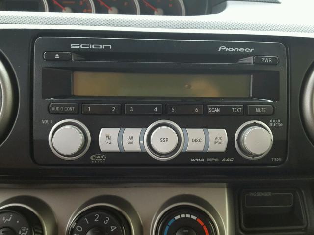 JTLKE50E991067193 - 2009 TOYOTA SCION XB მწვანე ფოტო 9