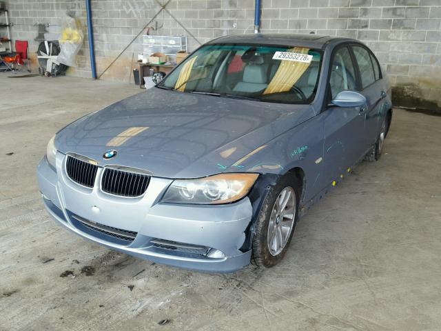 WBAVA335X7FV65081 - 2007 BMW 328 I BLUE photo 2