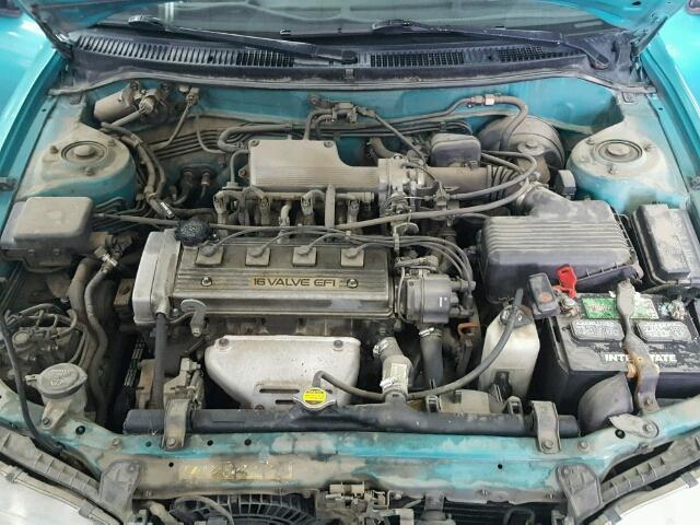 1Y1SK5382RZ005982 - 1994 GEO PRIZM GREEN photo 7