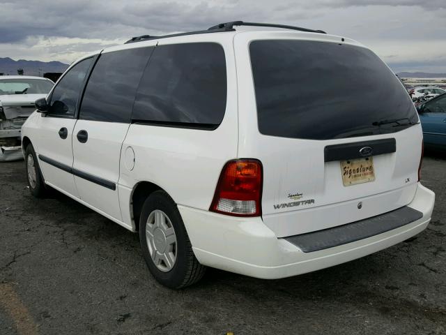 2FMZA51463BB14988 - 2003 FORD WINDSTAR L WHITE photo 3