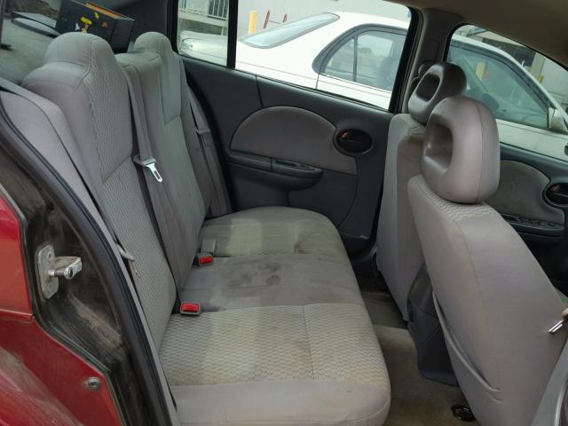 1G8AJ55F37Z129409 - 2007 SATURN ION LEVEL RED photo 6