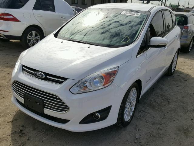 1FADP5BU0GL117375 - 2016 FORD C-MAX SEL WHITE photo 2